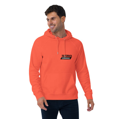 One-of-a-Kind Adventure Hoodie – Custom (Orange, Organic Cotton)