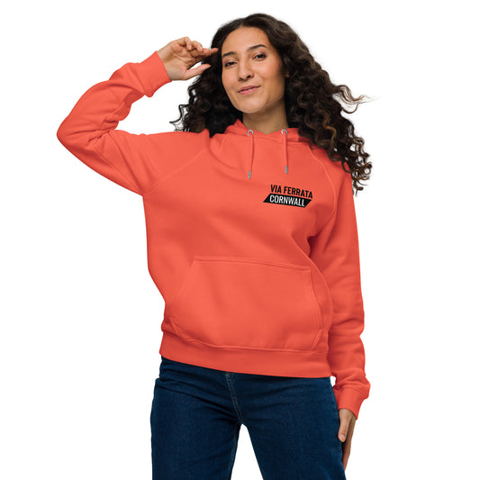 One-of-a-Kind Adventure Hoodie – Custom (Orange, Organic Cotton)